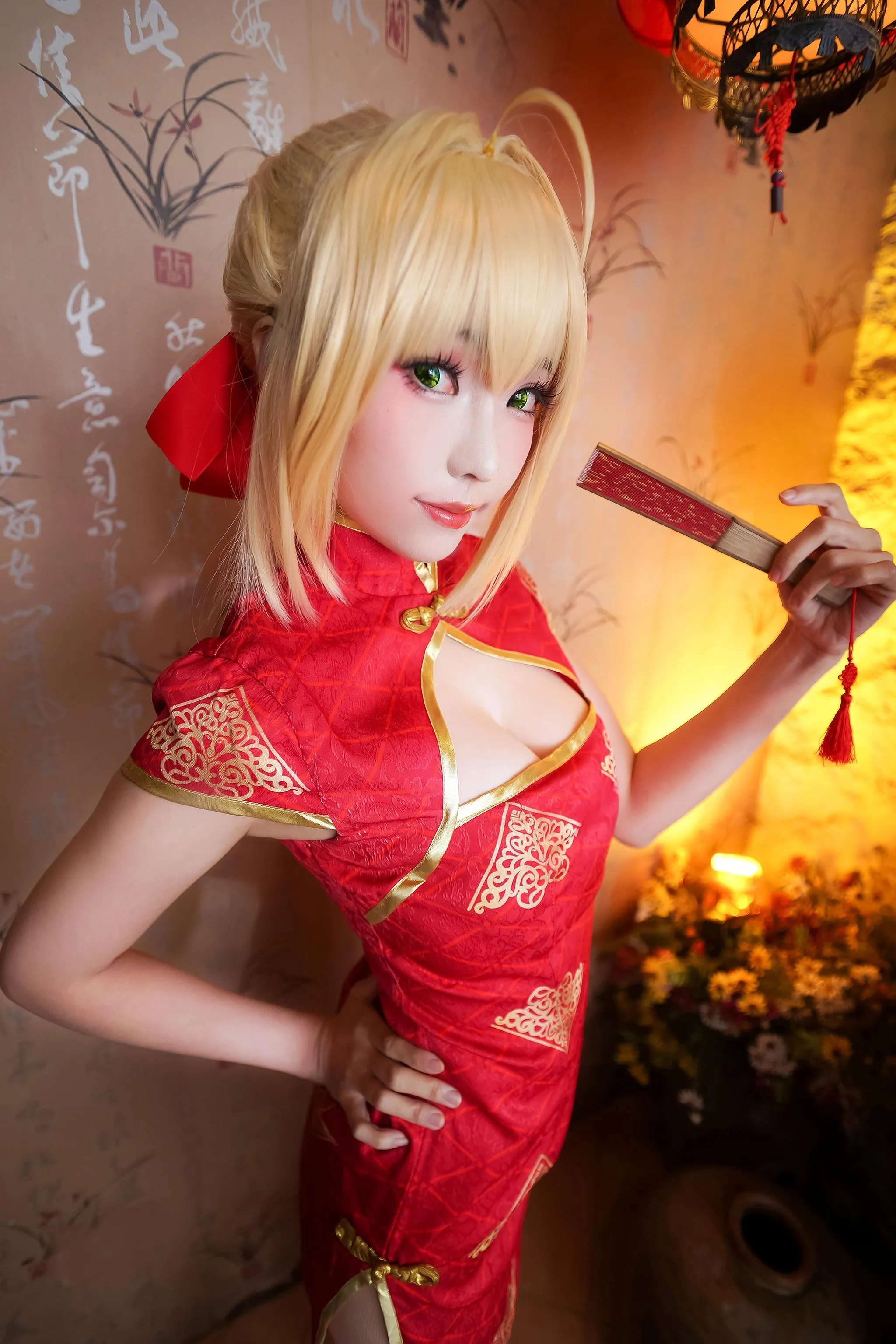 ElyEE子 – NO.61 saber-红旗袍 [21P]插图6